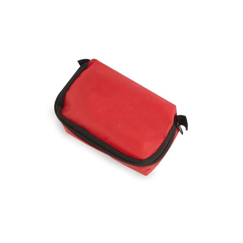 Complete first aid kit with closure for accommodations