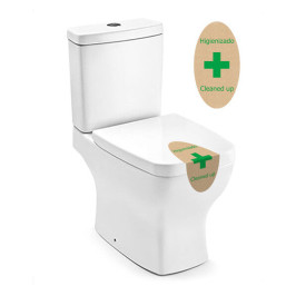 Precinto de garantía WC (autoadhesivo y removible)