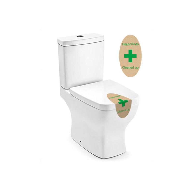 Precinto de garantía WC (autoadhesivo y removible)