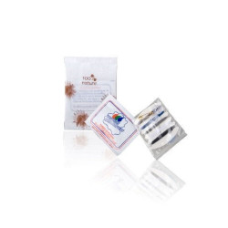 Stain remover tissue and sewing kit 