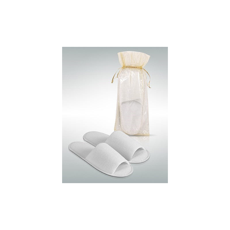 Pantoufles en coton avec semelle antidérapante