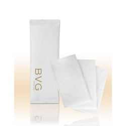 Paquet de 3 mouchoirs en papier pour salles de bain d'hôtel