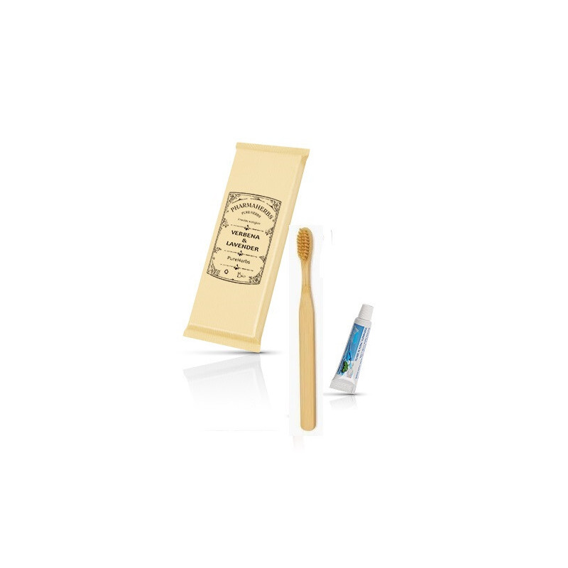 Bamboo Dental Kit Toothbrush with Soft Bio Bristle