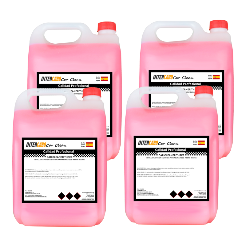 Abrilhantador para Pneus Sem Silicone