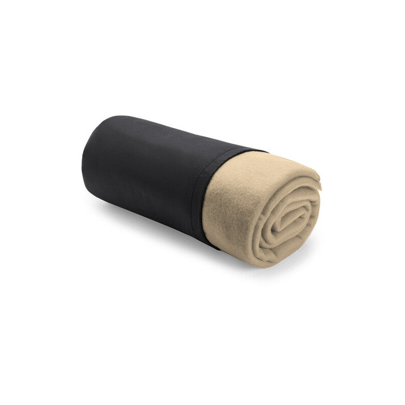 Coperta in pile beige 120 x 150 cm e 180 g/m²