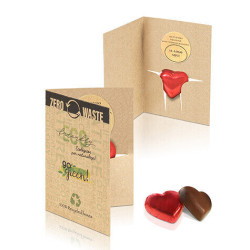 Cioccolatino di benvenuto con supporto - 140 unità