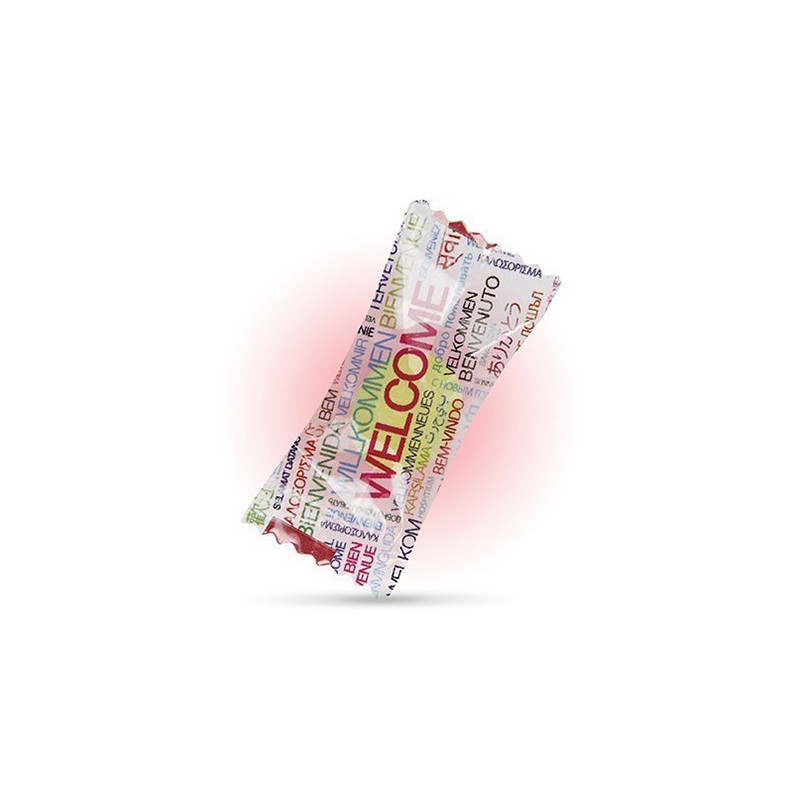 Welcome candies in different colours
