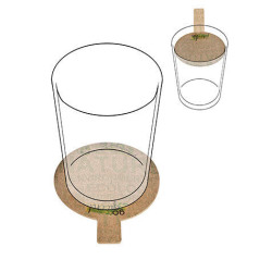 Copo plástico 250ml (embalado) - 500 unidades