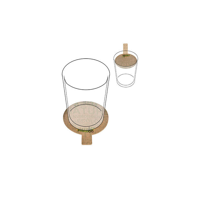 Vaso de plástico 250ml (envasado) - 500 unidades