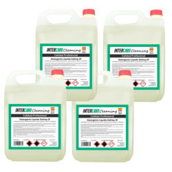 Detergente líquido sin perfume 4x5L para hoteles