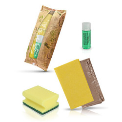 Set di Pulizia in sacchetto biodegradabile 4