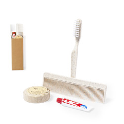 200 Sets de higiene ecológico con caja kraft