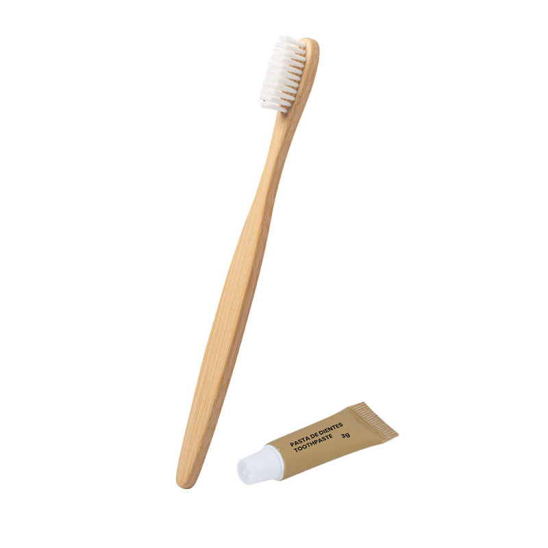 Kit dental de bambú - Pack de 200 unidades