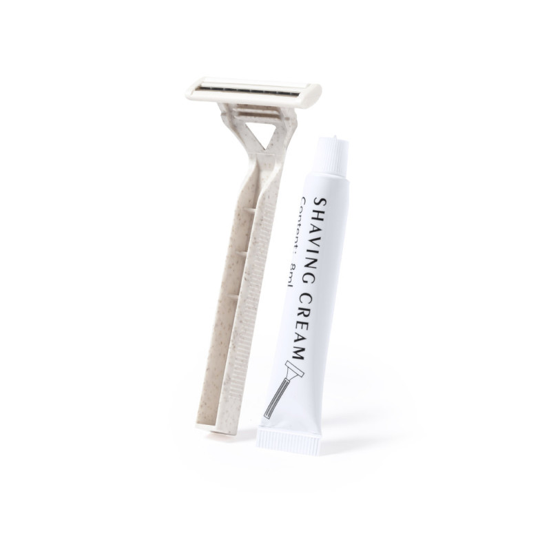 Kit de cuchilla de afeitar y crema para afeitar