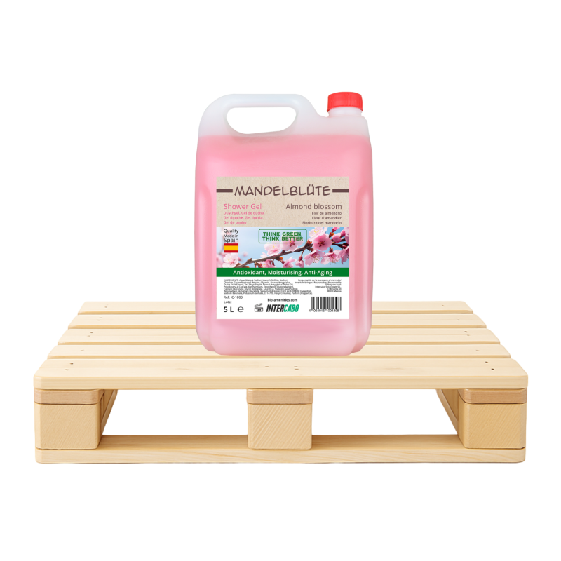 180 x Taniche da 5 L Docciaschiuma Fiore di Mandor