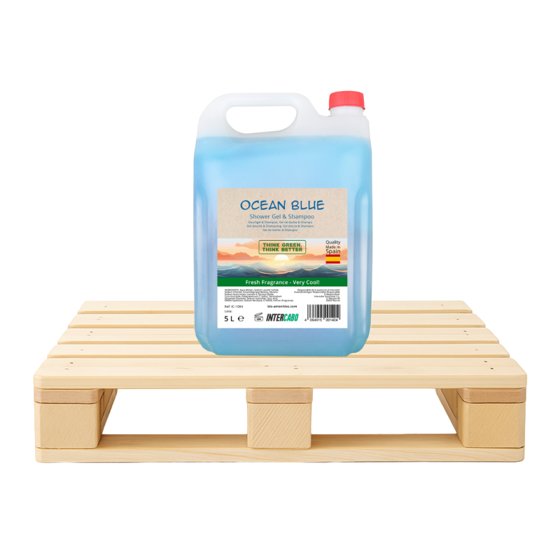 180 x 5L Kanister Hair & Body 2in1 Ocean 