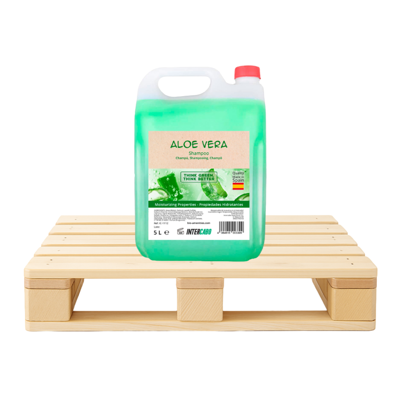 180 x Taniche da 5 L Shampoo Aloe Vera – lenitivo 