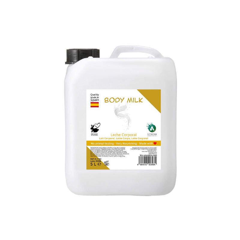 Body Milk, 5L Canister - Vitacab