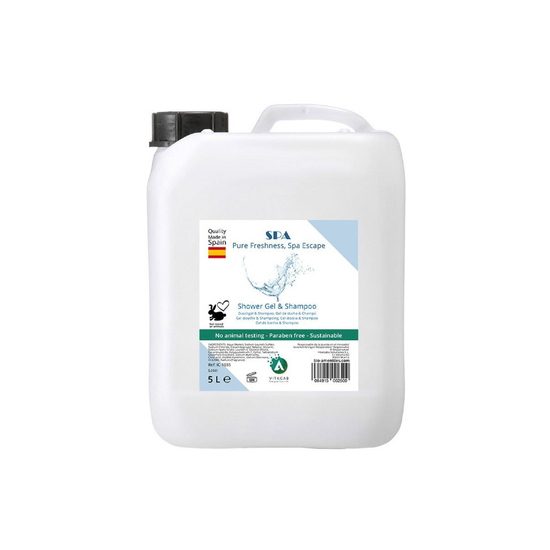 Shampoo & Gel Doccia SPA di Vitacab, Aroma Fresco