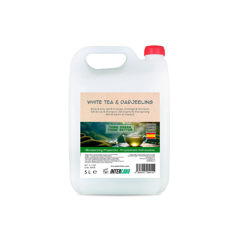 Gel douche & Shampooing Thé Blanc & Darjeeling