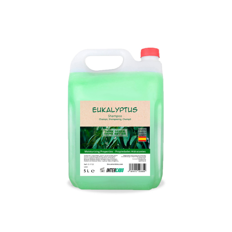 Eucalyptus shampoo, 5 litre canister