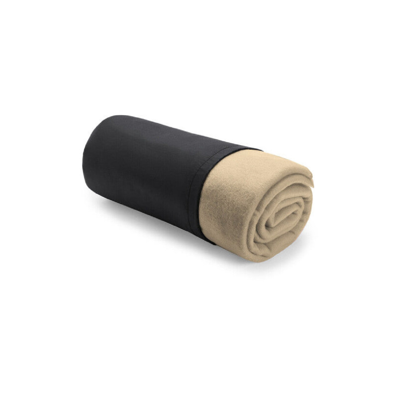 Coperta in pile beige 120 x 150 cm e 180 g/m²