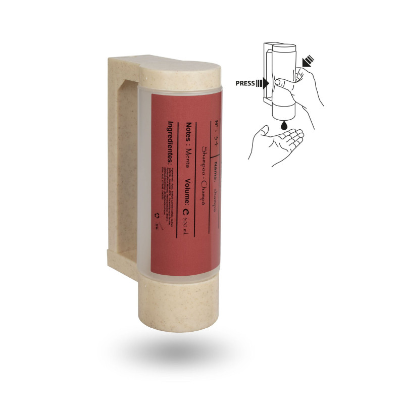 Support avec flacon doseur BIO 400 ml vide