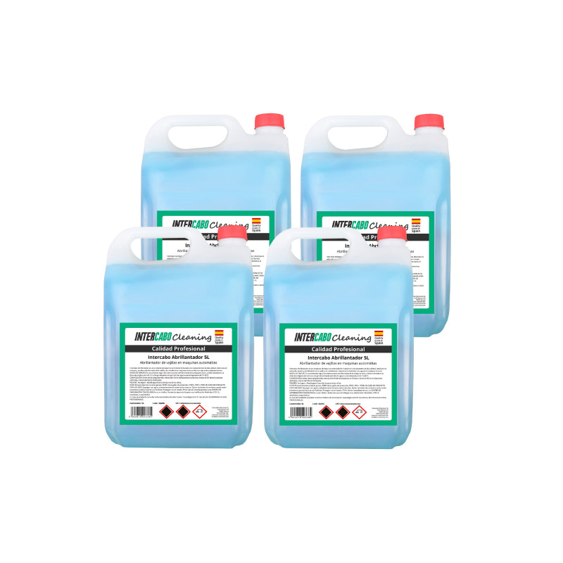 4 x 5L Rinse Aid for Dishwashing Machine