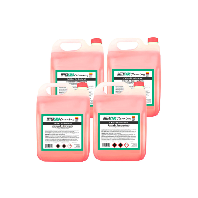 4 x 5L Détartrant pour Lave-Vaisselle Automatique