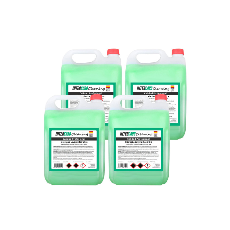 4 x 5L Detergente Manual Concentrado – Total 20L