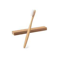 Brosse à dents en bambou Nature en boîte - 200 pcs