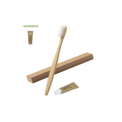 Set dental con cepillo de bambú – 200 unidades