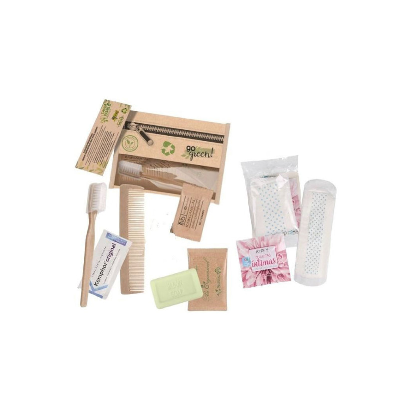 Trousse de Toilette Bio Hygiène Femme - 80 unités