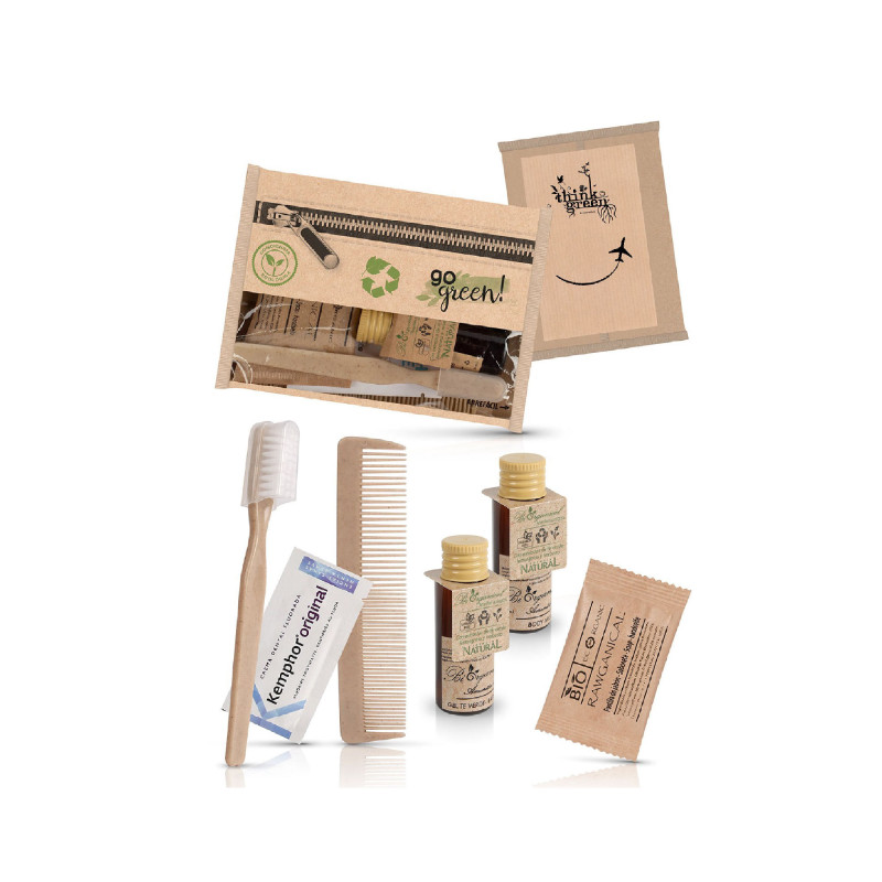 Disposable toiletry bag Bio for Railway - 100 units