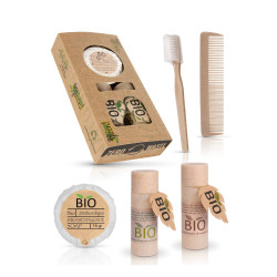 Set de higiene completo en caja Bio - 50 unidades