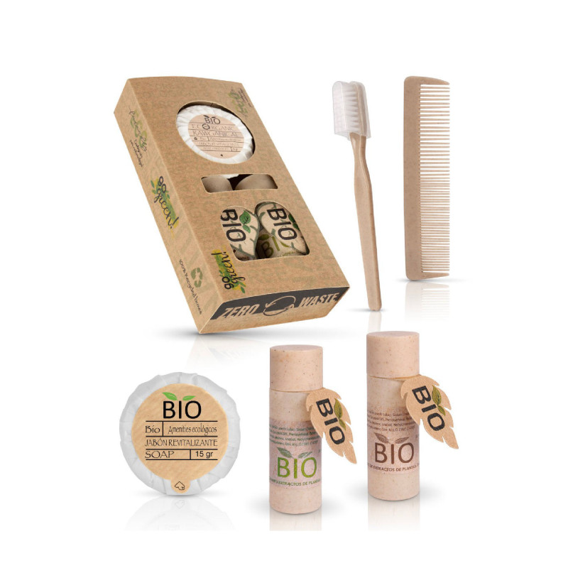 Complete hygiene set in Bio box - 100 units