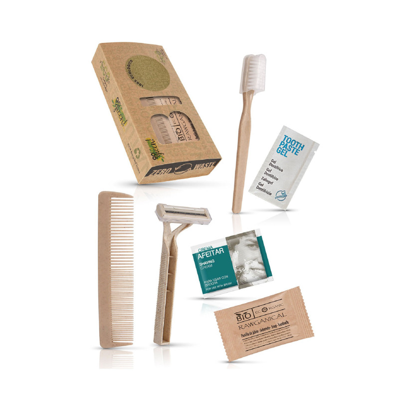 Set completo para él en caja Bio - 50 unidades