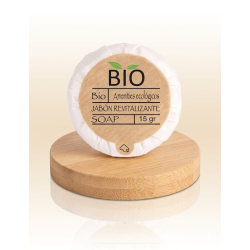 Jaboneras redondas madera natural | Pack 10 uds
