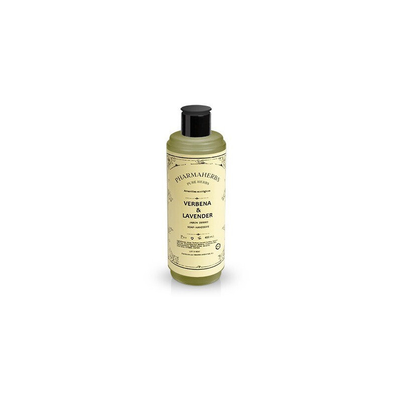Refillable dispenser bottle for hand soap 400 ml