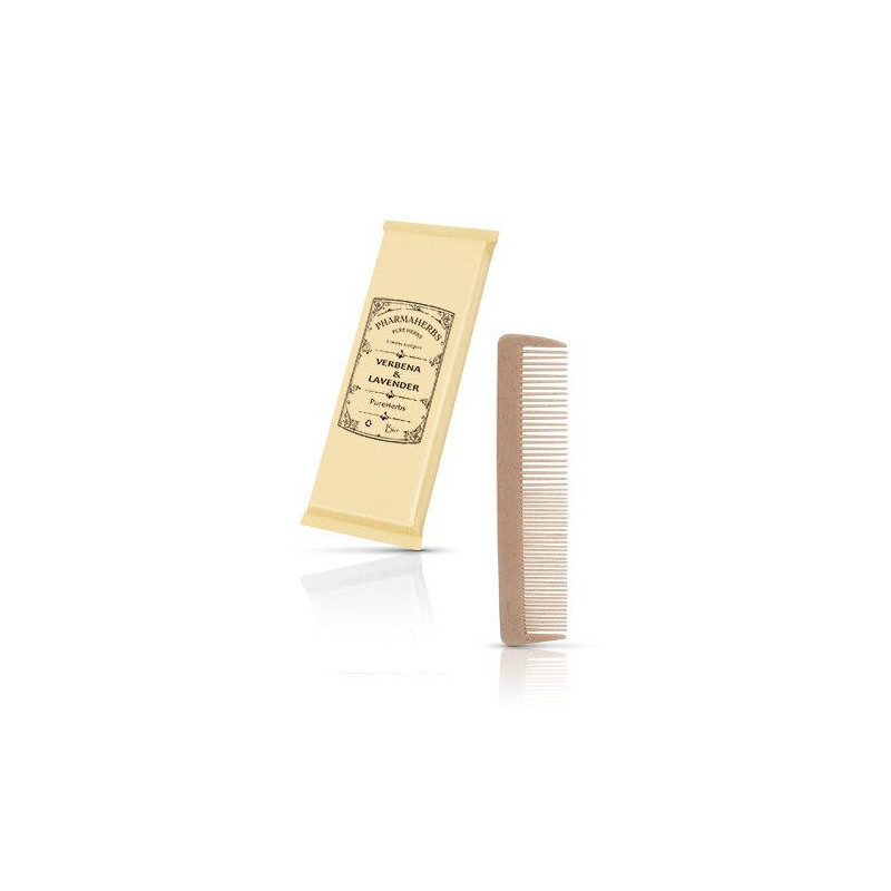 Bio double-tooth comb made of wheat straw