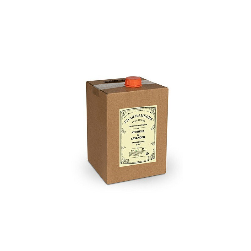 Recharge de savon Pharmaherbs en Bag-in-Box 5L pour hôtels