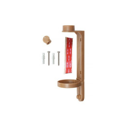 Supporto da parete BIO con viti e adesivo 3M per dispenser hotel