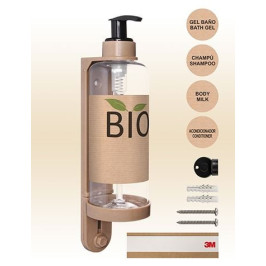 Dispensador Go Green Bio para gel, champú y body milk en hoteles