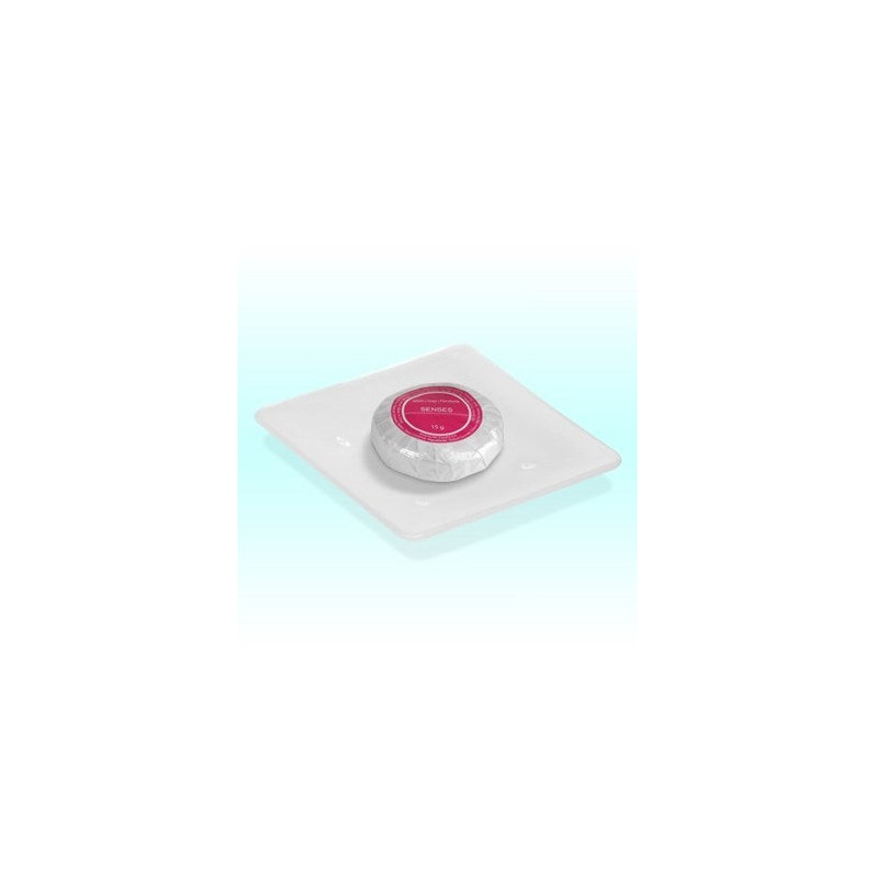 Plateau acrylique pour savon de mains.