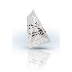 Shampoo in bustina a forma di piramide 15 ml