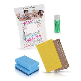 Kit 7 di pulizia per appartamenti - 50 unità