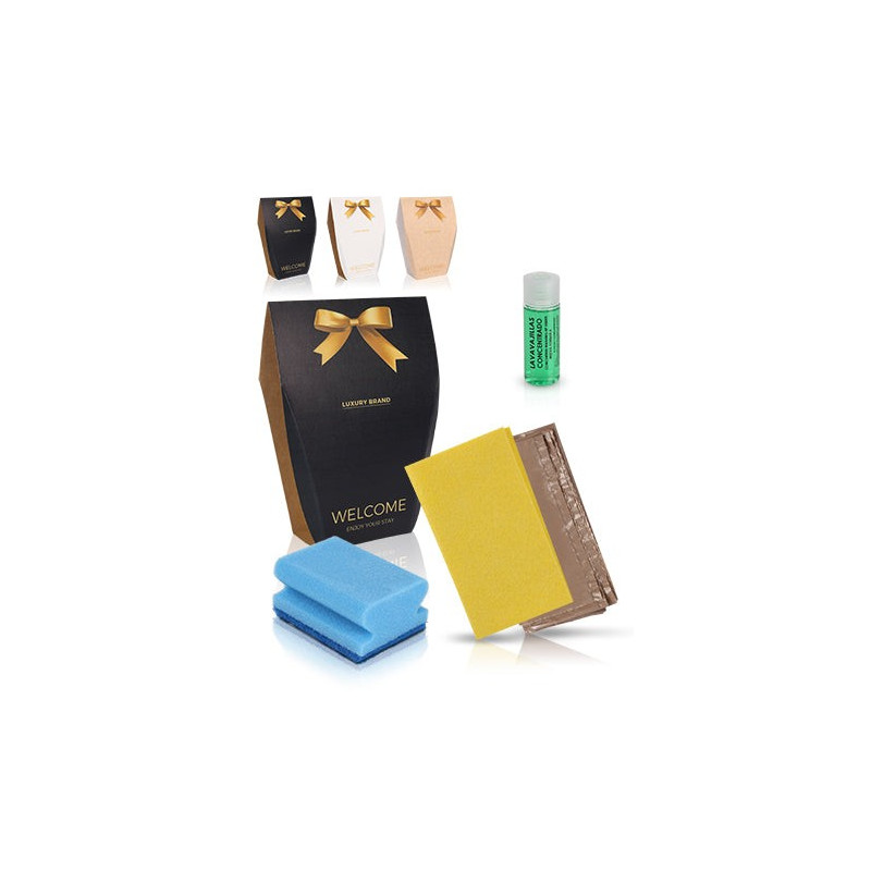 Kit 6 de nettoyage pour la cuisine de l’hébergemen