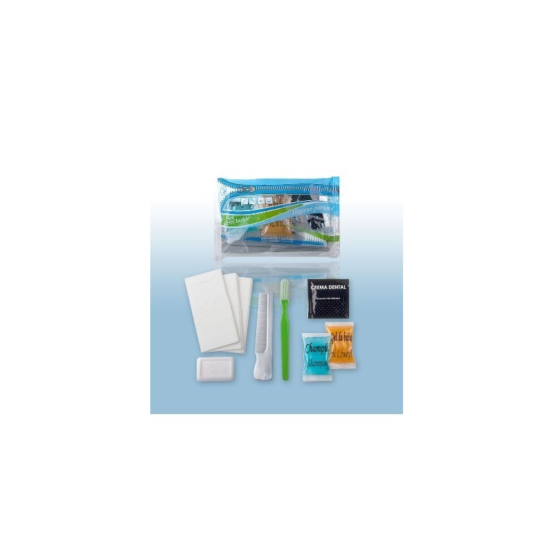 Conjunto de higiene 1 (7 unidades) - 180 unidades