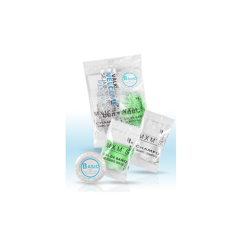 Set Higiene Top Line Champú 15ml, gel de ducha 15ml