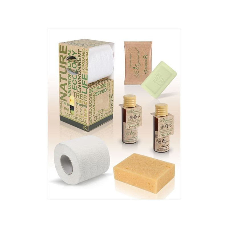 Bio kit igiene personale per bagno - 42 unità